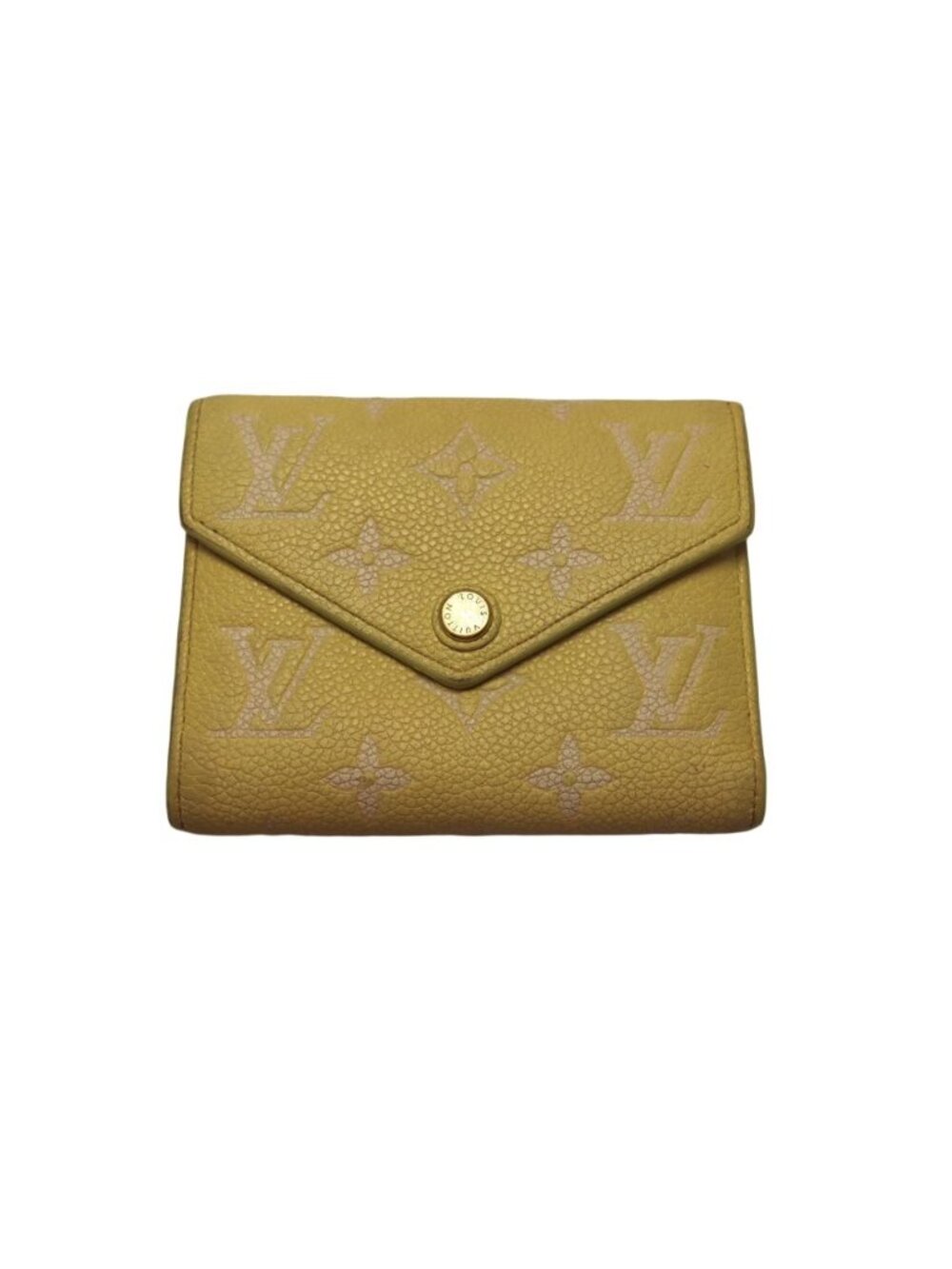 Louis Vuitton Monogram Empreinte Bicolor Victorine Trifold Wallet